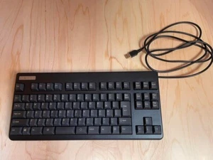 Topre Realforce 91UBK-S NG01BS Mechanical Wired Keyboard Used Black Silent Keys - Afbeelding 1 van 9