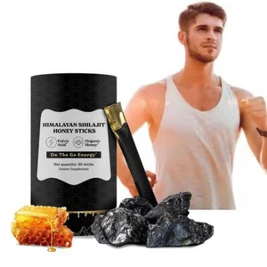 NEW 100% Pure Himalayan Shilajit Sticks w/ Organic Honey, Naturally Sweeter - Bild 1 von 11