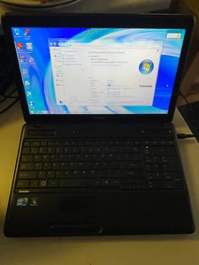 Toshiba Satellite C660 - i3 M380 2.53/2GB/500Gb/DVD-RW/Win7 HP Used GC - Picture 1 of 19