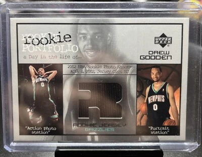 Camisetas Deck Rookie Portfolio 2002 Drew Gooden #RP-DG Foto 1 de 2