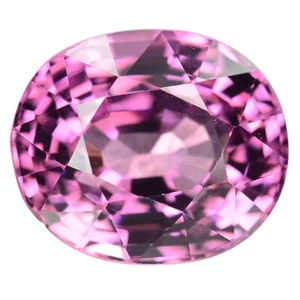 3,05 Ct Squisita Pietra Preziosa Spinello Naturale Rosa CON CERTIFICATO GLC - Foto 1 di 1