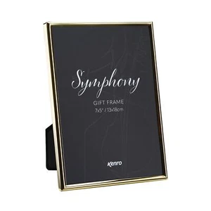 Kenro Symphony Gold Photo Frame Sizes 6x4" / 10x15cm - 8x10" / 20x25cm - Picture 1 of 5
