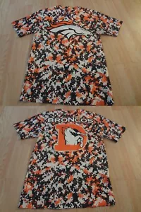 Men's Denver Broncos S Sublimated Jersey Shirt Digital Camo Original Unique Cust - Picture 1 of 1