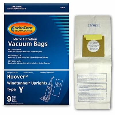 EnviroCare Vacuum Bag Micro-Fltration For Hoover WindTunnel Upright Type Y- 9 Pk - Image 1 of 4