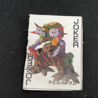 Devil Gundam Mini Playing cards Comic BonBon Japanese Japan F/S - Image 1 of 3