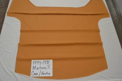 Ford Mustang II 1974 1975 1976 1977 1978 cupé techo rígido gamuza techo EE. UU. Foto 1 de 2