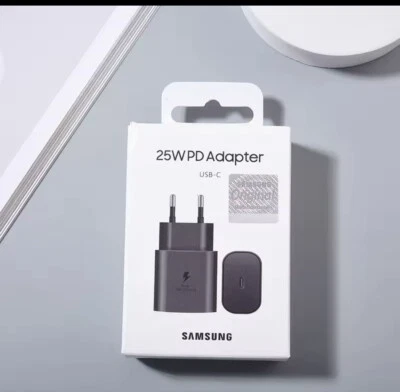 Caricabatteria Caricatore Samsung Super Fast Charger 25W  USB C - Immagine 1 di 2