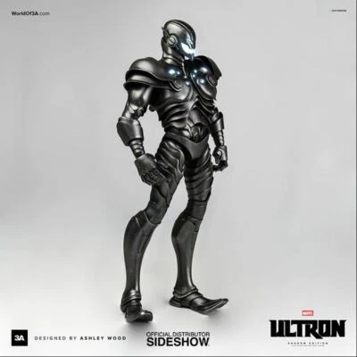 ThreeA 3A Marvel Ultron 1/6th Shadow Edition Figure Ashley Wood Avengers - Image 1 of 4