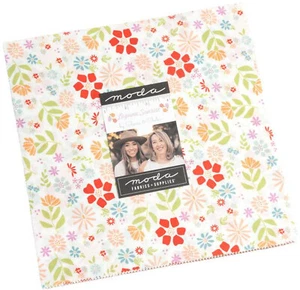 Laguna Sunrise Moda Layer Cake 42 100% Cotton 10" Precut Quilt Squares - Picture 1 of 5