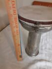 Middle Eastern Nickel Plated Brass Darbuka Percussion Drum as is