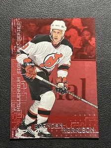 1999-00 BAP Millennium Signature Series BRENDAN MORRISON Ruby #'d 130/1000 #149 - Picture 1 of 2