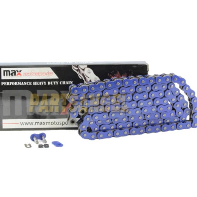 520 Blue O-Ring Chain 98 Links For Yamaha YFM350 Warrior 350 YFM350 X 1989-2004 - Image 1 of 3