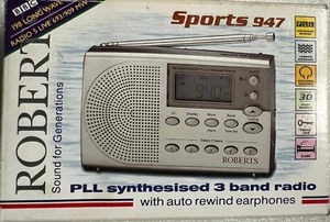Roberts R9947/Sport 947 3 Band FM Stereo MW/LW PLL Synthesised Radio in Box. PWO - Picture 1 of 24