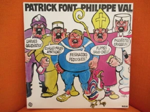 VINYL 33T – PHILIPPE VAL & PATRICK FONT + POCHETTE CABU : BAADER – 1978 MJC - Foto 1 di 2