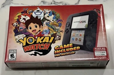Nintendo 2DS YO-KAI WATCH Limited Edition Console FTR-001 FLAP NEVER OPENED NEW - Image 1 of 4