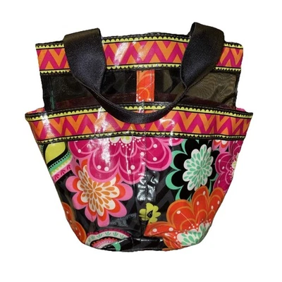 EUC Vera Bradley душа Caddy пляж сад сумка в Ziggy Zinnia - Изображение 1 из 4