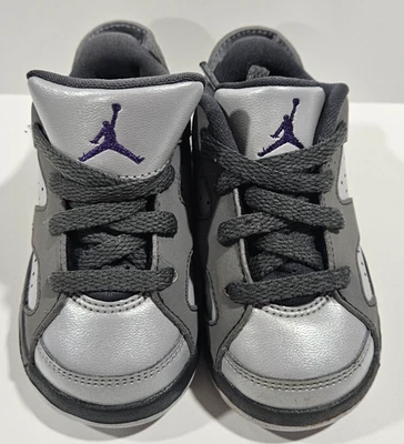 Nike Air Jordan 7 Retro Niños Pequeños Zapatos Talla 5C Gris Púrpura Lima 2015 Foto 1 de 4
