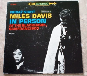 Miles Davis In Person Blackhawk SF 1961 LP Vinyl EX Nice 6 Eye Stereo CS 8469 - Picture 1 of 4