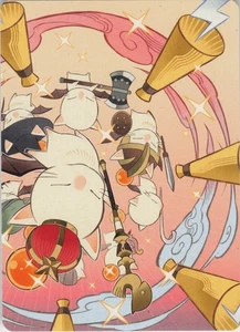 Tarjeta de arte Summon: Good King Mog XII serie de arte S: FINAL FANTASY 41 NM normal Magic The Gathering - Imagen 1 de 2