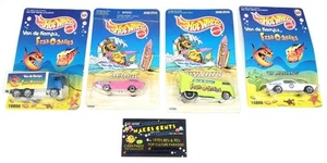 Lot Of 4 - Hot Wheels Van de Kamp's Fish-o-Saurs Unopened - BRAND NEW SET - Picture 1 of 2