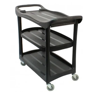 Service / Utility Cart – 3 Shelves – 4 Swivel Casters - Picture 1 of 2