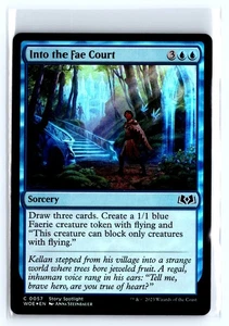 FOIL Into the Fae Court Wilds of Eldraine – MTG Magic the Gathering Card - Picture 1 of 5