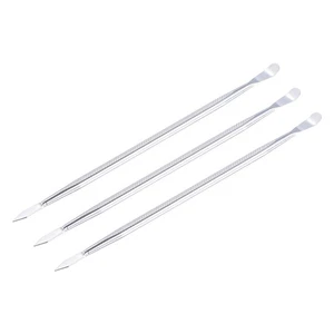 3pcs Metal Spudger Mini Crowbar Flat Head Pry Bar Opening Tools 6.5x0.2x0.28" - Afbeelding 1 van 4