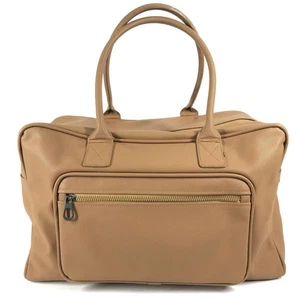 BOTTEGA VENETA Marco Polo Borse Borsa da Viaggio Borsa a Tracolla PVC Beige/Arancione - Foto 1 di 17
