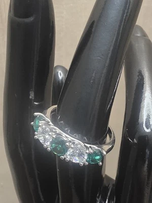 VERETTA IN ARGENTO 925 E ZIRCONI, NUOVA MIS.19 - Immagine 1 di 3