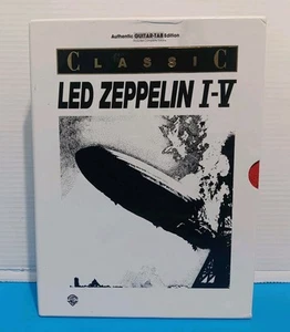 Led Zeppelin I-V Box Set Guitar Tab Edition mit Soli - klassische Noten - Bild 1 von 11