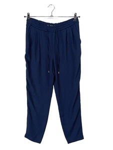 ZARA BASIC Pantalón tipo suéter Mujeres Pantalón Talla EU 36 azul look casual - Imagen 1 de 5