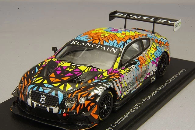 1 43 Spark S7797 Bentley Continental Gt3 Princesse Yachts Dazzle Livery