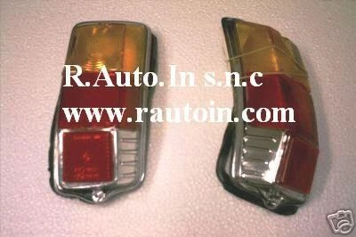 COMPATIBILE FIAT 500 F L R  FANALE STOP PLASTICA FANALINO TRASPARENTE REAR LENS Foto 1 de 1