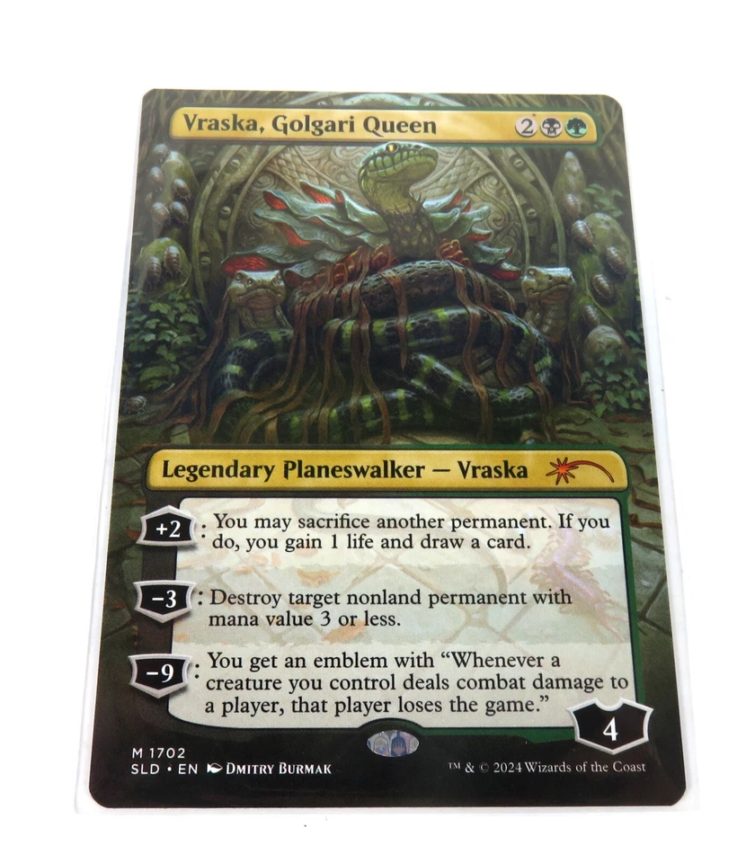 Vraska, Golgari Queen #1702 Secret Lair Borderless Regular Rare - Image 1 of 1