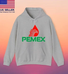 Pemex Mexico Gas Station Grey Size S-3XL - Picture 1 of 1