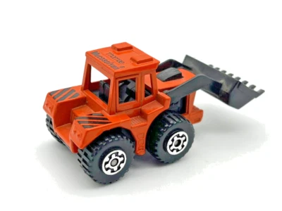 Matchbox MB29 Superfast Tractor Shovel Orange Mucosolvan Promo Mint in PVC Box - Image 1 of 4