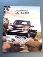 MINT 1996 CHEVROLET CHEVY S-SERIES PICKUP TRUCKS 36 PAGE SALES BROCHURE 223