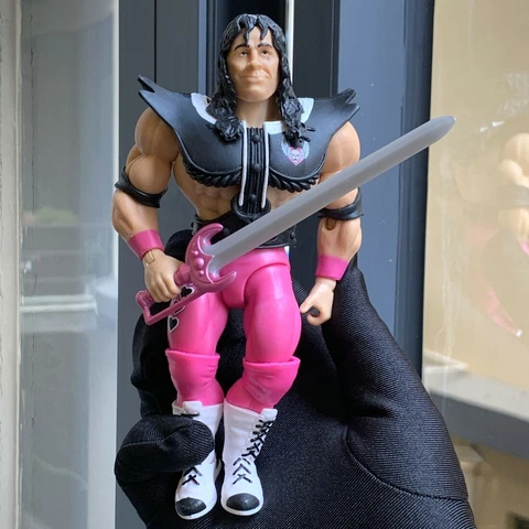 Bret Hit Man Hart  Masters of The Universe heman 5.5'' Action Figure  MOTU gift Cover