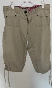So Wear It Declare It Tan And Pink Shorts Women's Size 5 Cargo Shorts - Picture 1 of 3