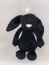 Jellycat Small Treacle Bashful Bunny - 7” - Retired - Black Rabbit