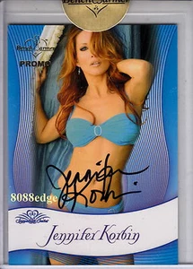 2010 BENCHWARMER PROMOTIONAL AUTO: JENNIFER KORBIN - SIGNATURE PROMO AUTOGRAPH - Bild 1 von 6