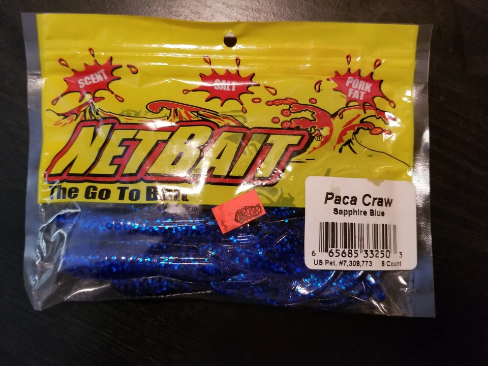 NetBait Paca Craw - сапфировый синий 8 карат ** - Изображение 1 из 1