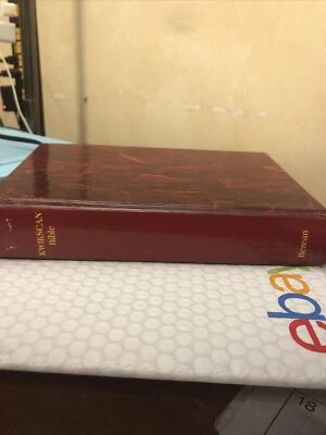 BEREAN HARDCOVER KWIKSCAN BIBLE EDITORIAL STAFF / NAME ON FIRST PAGE - Image 1 of 4