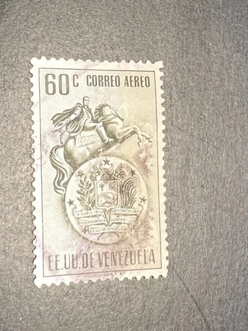 Venezuela stamp C390 used Cover