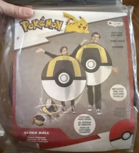 Pokemon Ultra Ball Costume Child One Size Dress Up Halloween Cosplay NEW! - Imagen 1 de 4