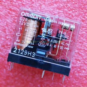 10 Stück Neu Omron Leistungsrelais G2R-1-E 12VDC 16A 8polig - Bild 1 von 1