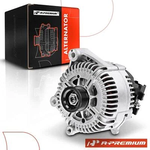 Alternator for BMW X5 545i 645Ci 650i 745i Alpina B7 12V 180A CW 6 Groove Pulley - Bild 1 von 8