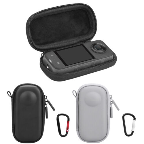 Portable Hard Anti-fall Protect Storage Bag+ Buckle For Insta360 ONE X3 Camera
