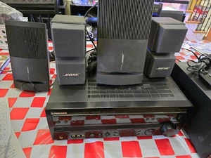 Bose AM 500 Acoustimass Speaker System Completewith Pioneer VSX-D607S receiver  - Picture 1 of 5