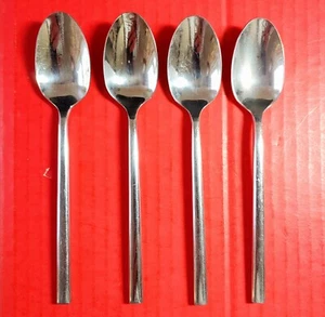 Juego de 4 cucharaditas PORTER brillantes de acero inoxidable Oneida 6 7/8" - Imagen 1 de 3